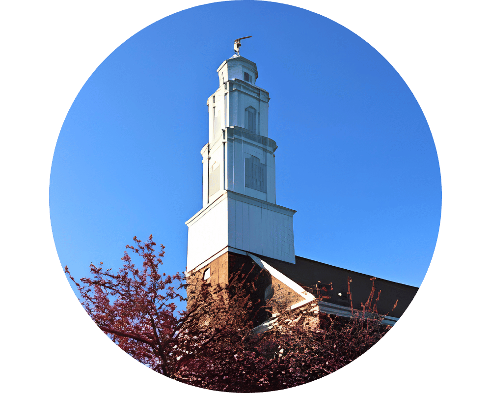 Fairfield Reformed Church Church steeple in Fairfield, New Jersey