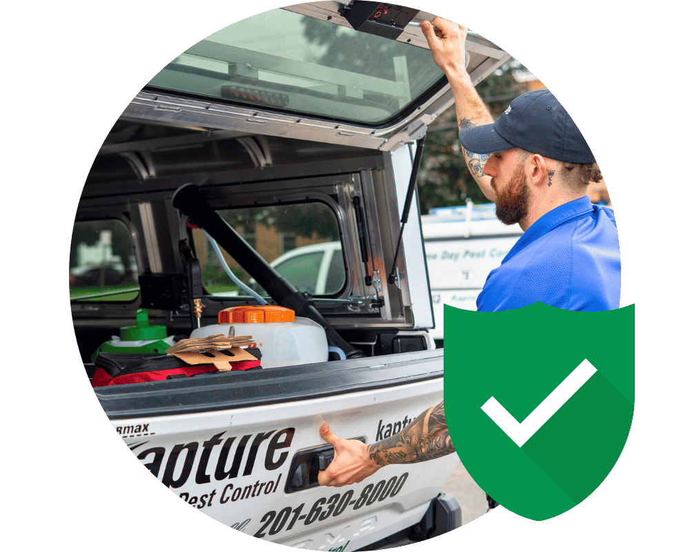 South Orange Guarantee pest control technician in South Orange