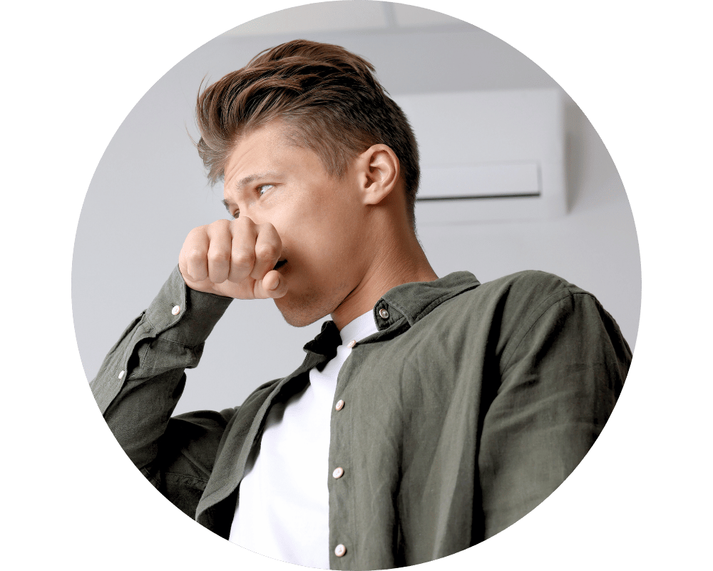 What Does a Dead Mouse Smell Like Circle 1 (1) man smells dead mouse in house